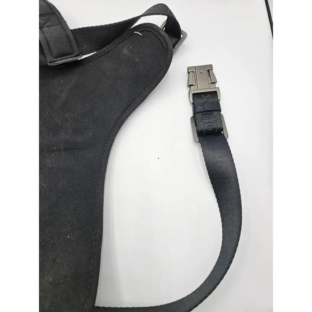 REDDY Jacquard Dog Harness Black For Large Dogs‎ Black NWOT